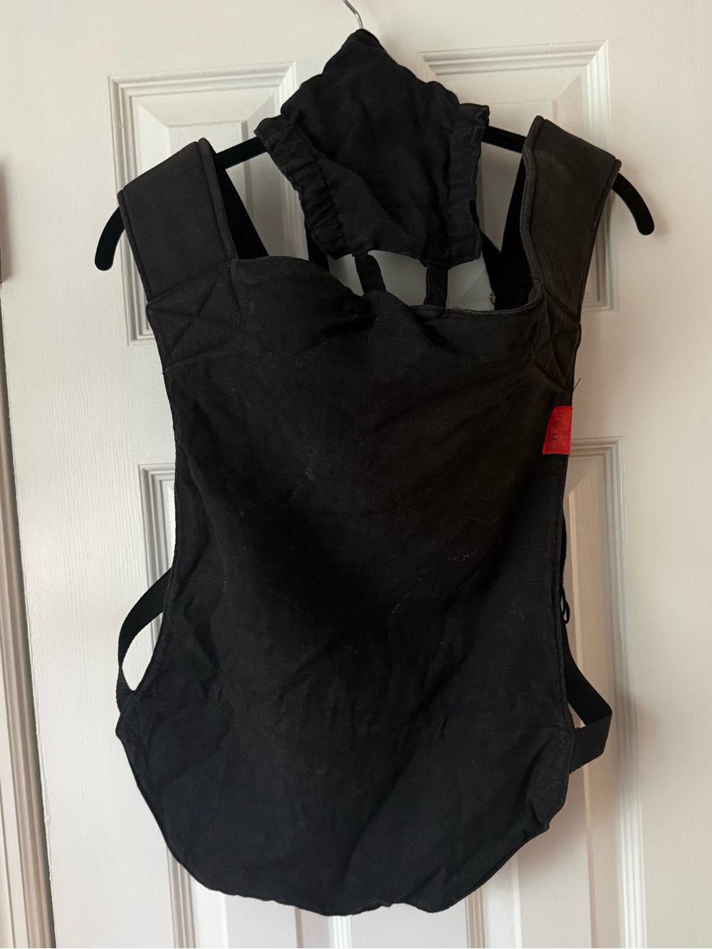 Sakura Bloom Black Linen Onbuhimo